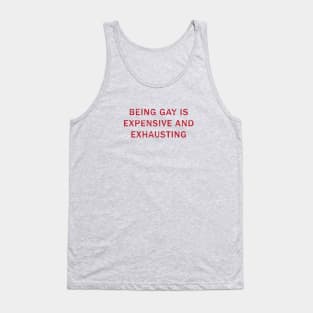 Expensive Exhausting RED - Best Seller! Tank Top